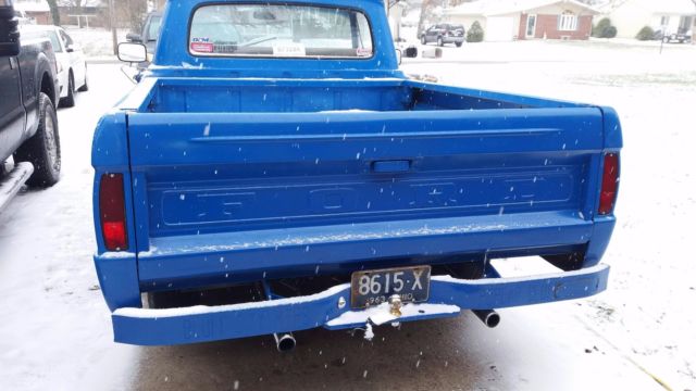 1964 Blue Ford F-100 truck