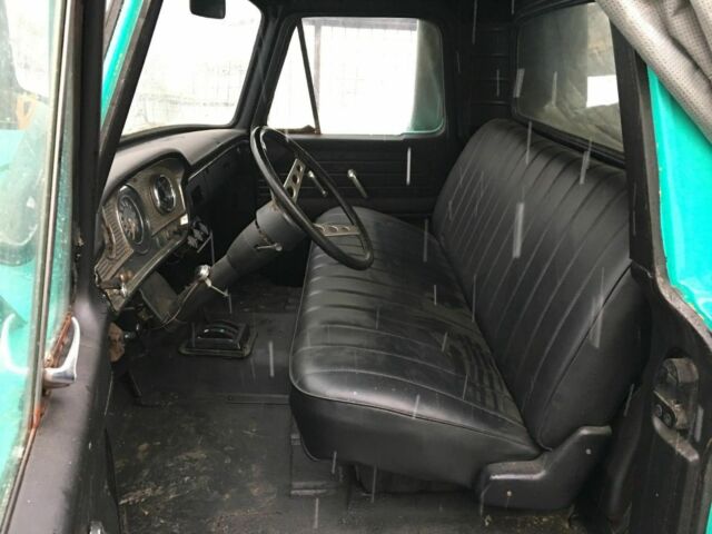 1964 Teal Ford F-100 Standard Cab Pickup