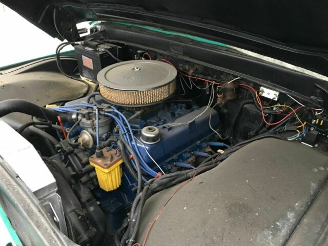 1964 Teal Ford F-100 Standard Cab Pickup