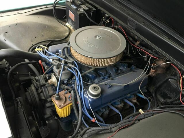 1964 Teal Ford F-100 Standard Cab Pickup