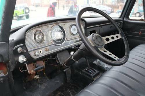 1964 Teal Ford F-100 Standard Cab Pickup