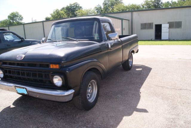 1964 Black Ford F-100