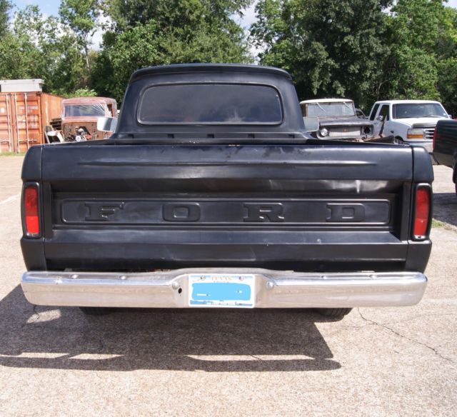 1964 Black Ford F-100