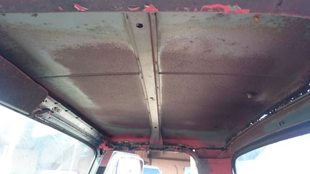 1965 rusty brown Ford F-100 Pickup Truck