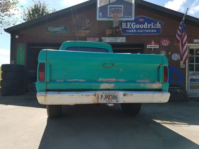 1964 Green Ford F-100