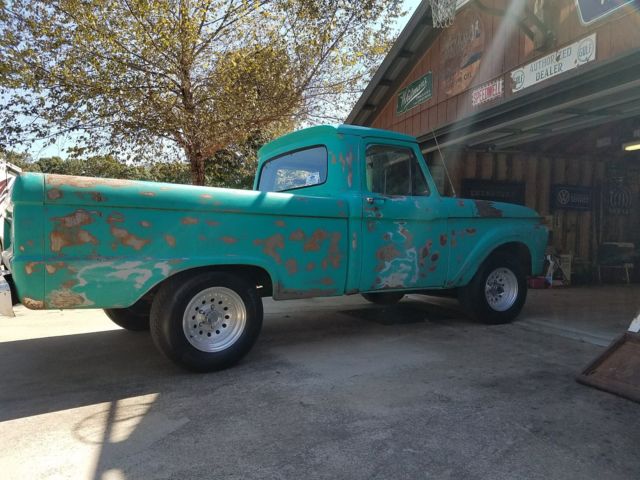 1964 Green Ford F-100