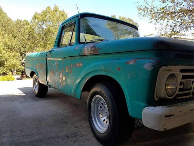 1964 Green Ford F-100