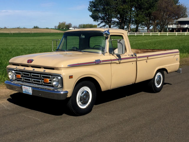 1964 Tan Ford F-250 Standard Cab Pickup