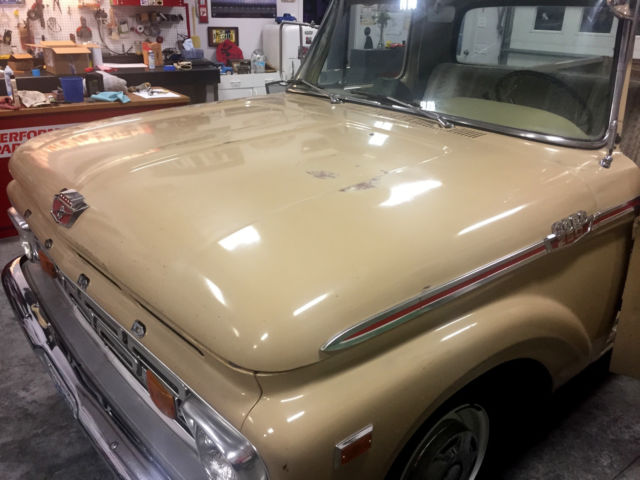 1964 Tan Ford F-250 Standard Cab Pickup