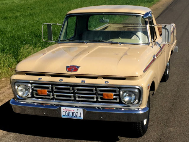 1964 Tan Ford F-250 Standard Cab Pickup