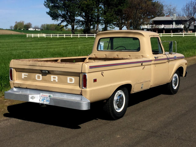 1964 Tan Ford F-250 Standard Cab Pickup