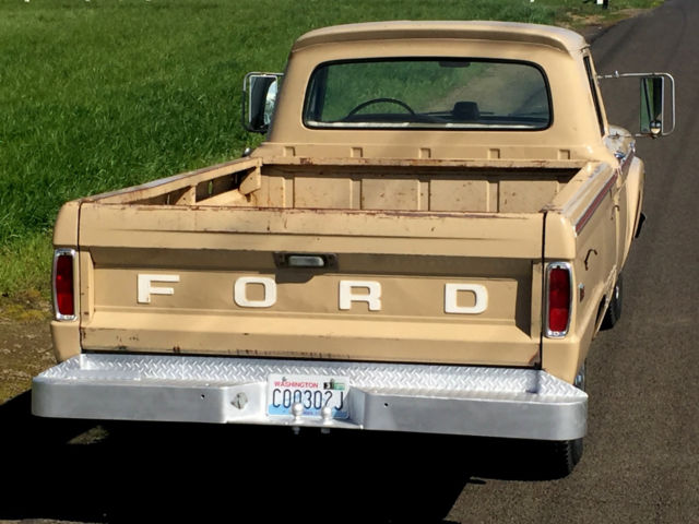 1964 Tan Ford F-250 Standard Cab Pickup