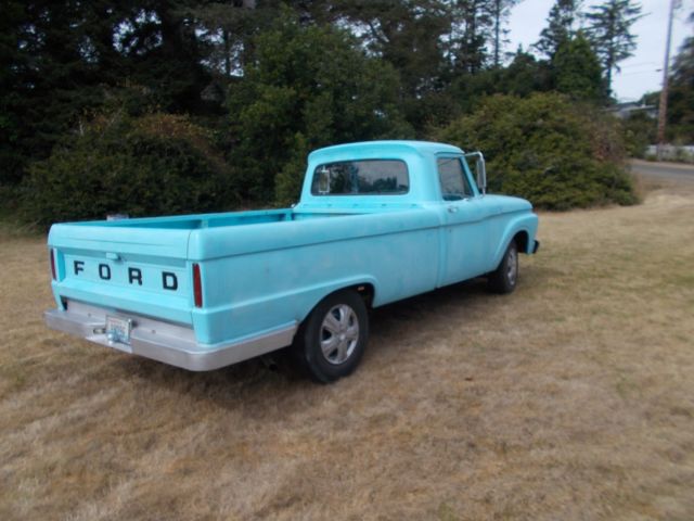 1964 Blue Ford F-250 Standard Cab Pickup