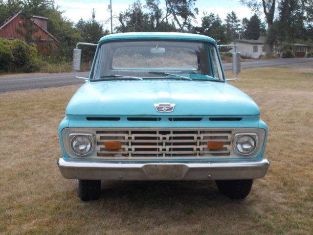 1964 Blue Ford F-250 Standard Cab Pickup