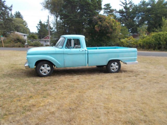 1964 Blue Ford F-250 Standard Cab Pickup