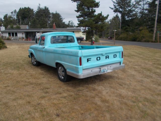 1964 Blue Ford F-250 Standard Cab Pickup