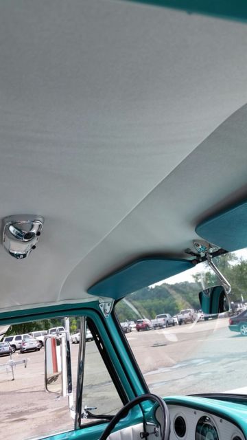 1964 Turquoise and white Ford F-250 Standard Cab Pickup