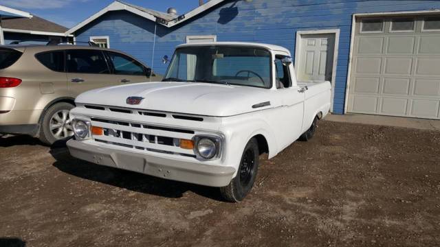 1964 White Ford F-100 Standard Cab Pickup