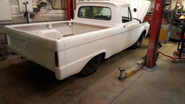 1964 White Ford F-100 Standard Cab Pickup