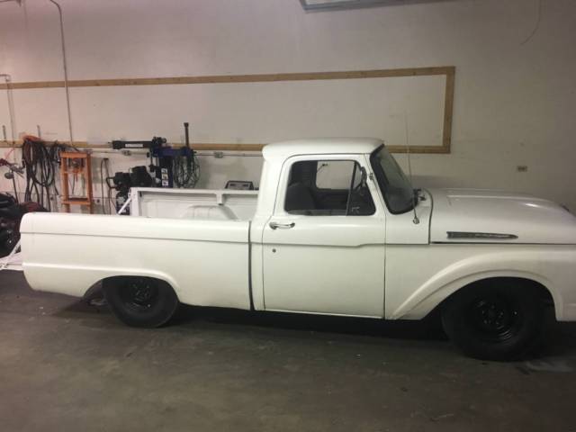 1964 White Ford F-100 Standard Cab Pickup