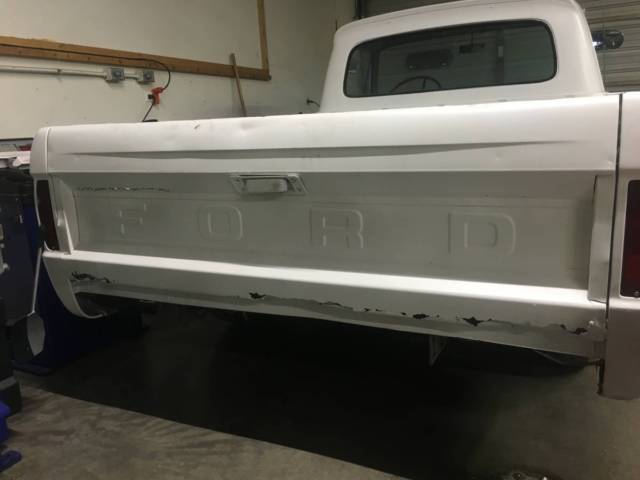1964 White Ford F-100 Standard Cab Pickup