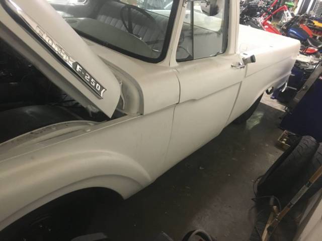 1964 White Ford F-100 Standard Cab Pickup