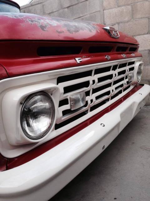 1964 Rangoon Red Ford F-100 Standard Cab Pickup