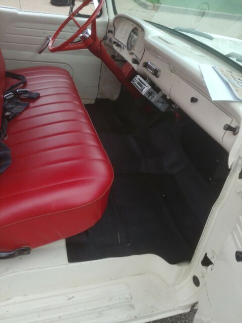 1964 White Ford F-100 Standard Cab Pickup