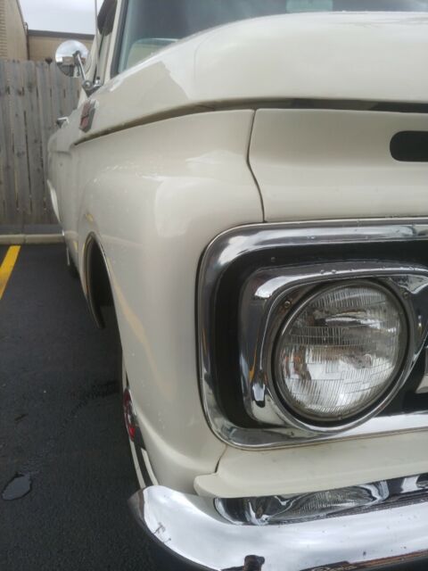 1964 White Ford F-100 Standard Cab Pickup