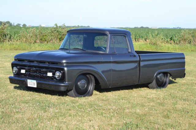 1964 Gray Ford F-100 Standard Cab Pickup