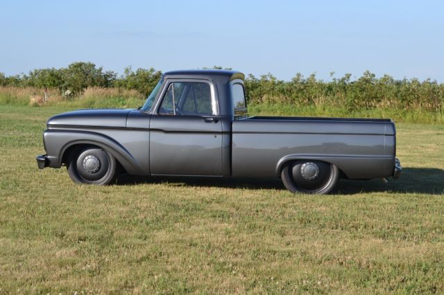 1964 Gray Ford F-100 Standard Cab Pickup