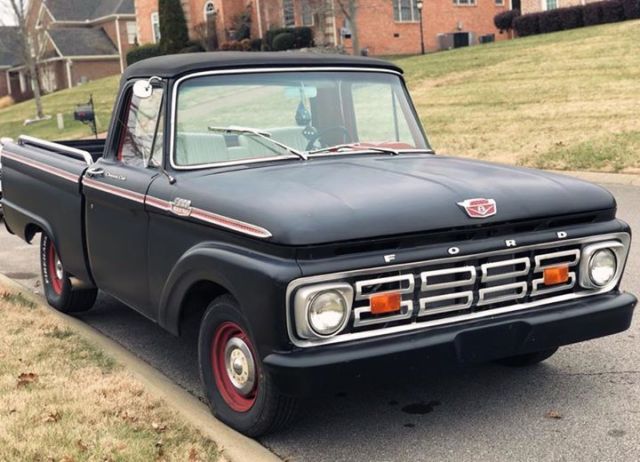 1964 Black Ford F-100
