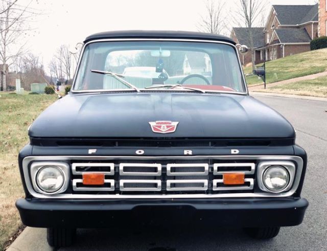 1964 Black Ford F-100