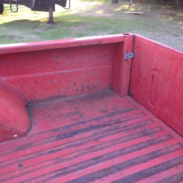 1964 Red Ford F-100 Unibody