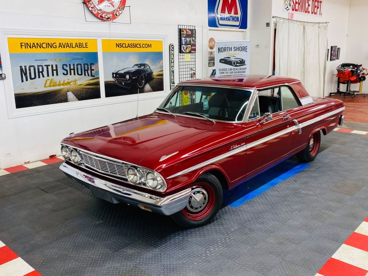 1964 Red Ford Fairlane 2 Door