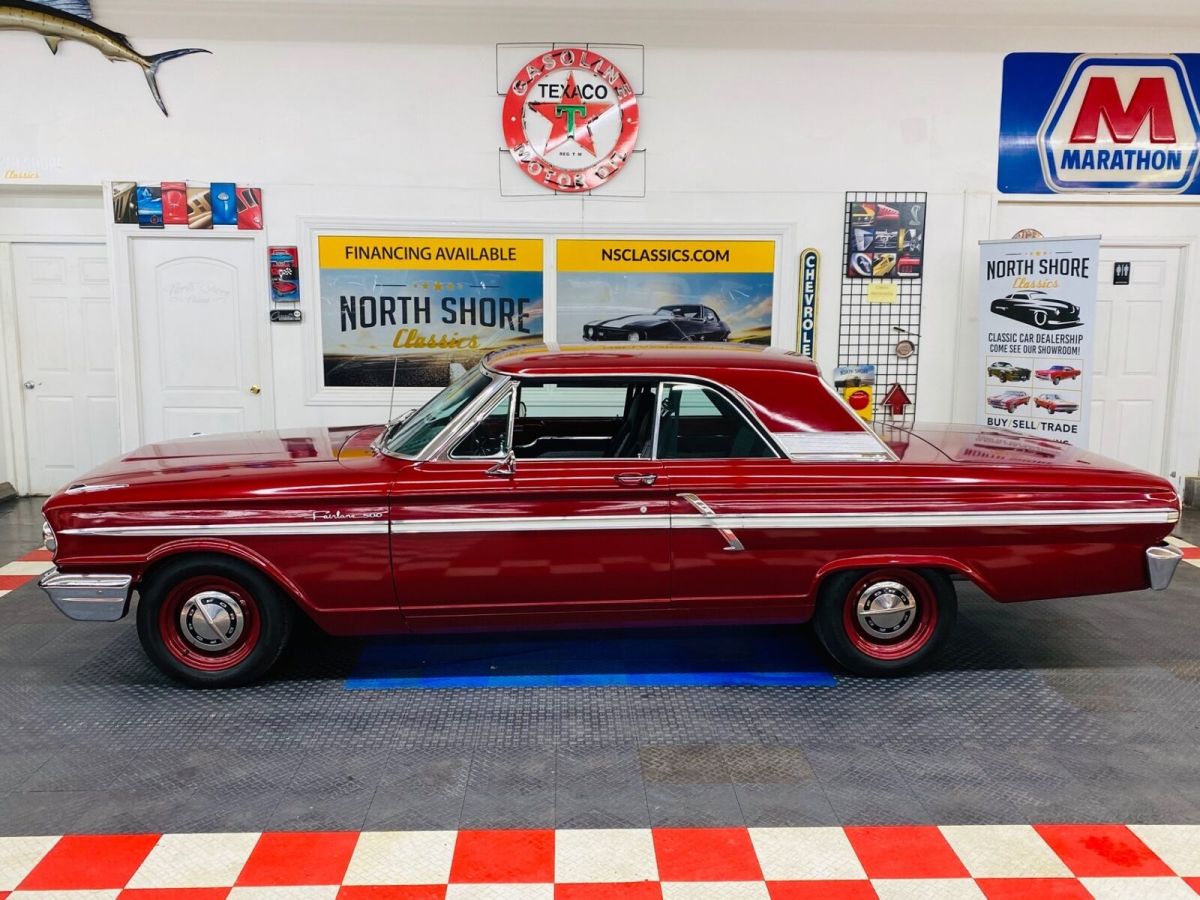 1964 Red Ford Fairlane 2 Door