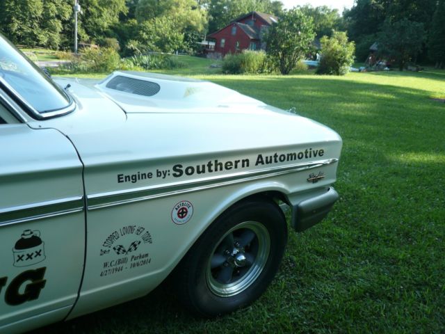 1964 White Ford Fairlane Coupe