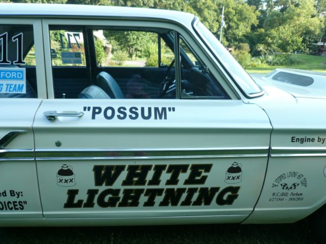 1964 White Ford Fairlane Coupe