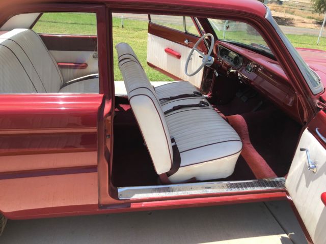 1964 Burgundy Ford Falcon Sedan