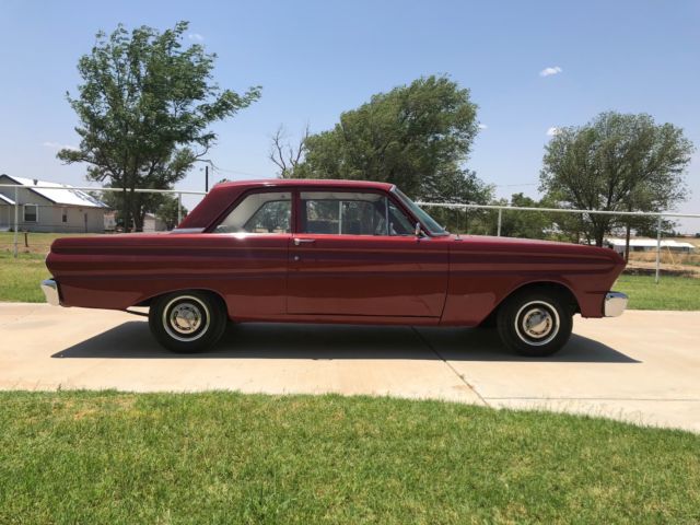 1964 Burgundy Ford Falcon Sedan