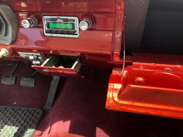 1964 Burgundy Ford Falcon Sedan