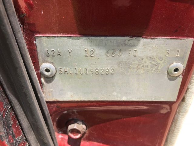 1964 Burgundy Ford Falcon Sedan