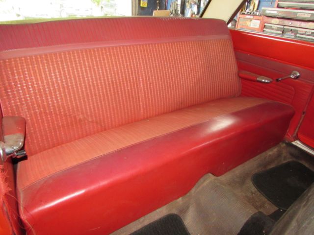 1964 Red Ford Falcon Coupe