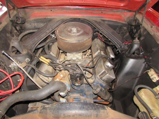 1964 Red Ford Falcon Coupe