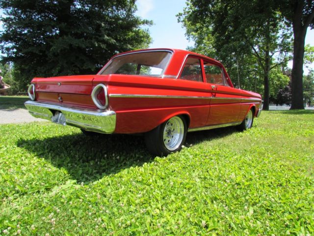 1964 Red Ford Falcon Coupe