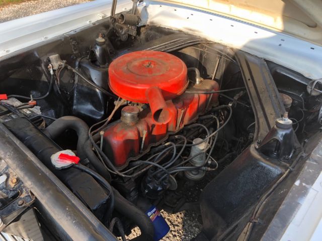 1964 White Ford Falcon Sedan