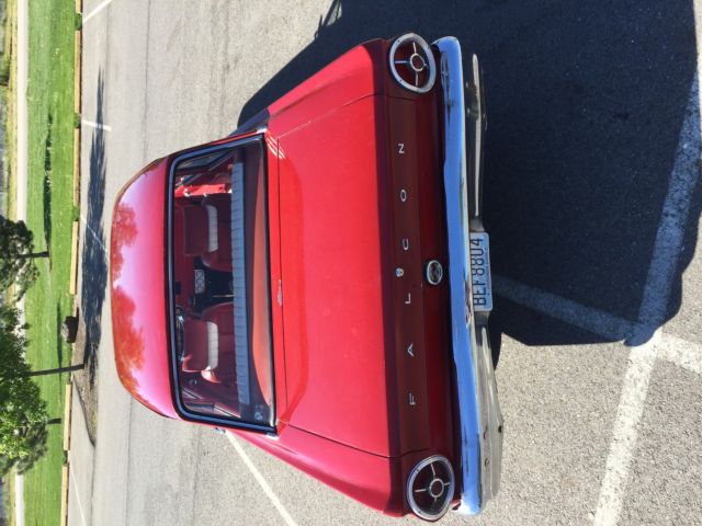 1964 Red Ford Falcon Sedan Delivery