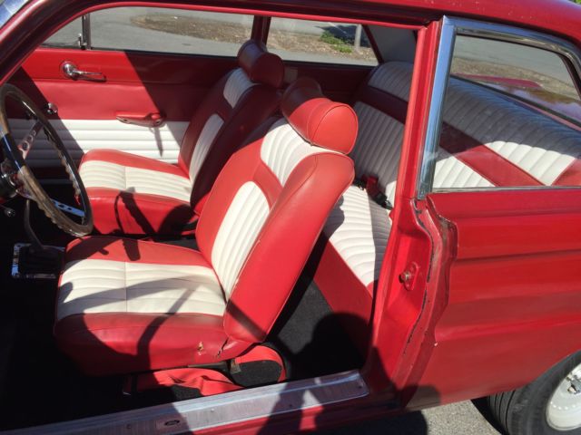 1964 Red Ford Falcon Sedan Delivery
