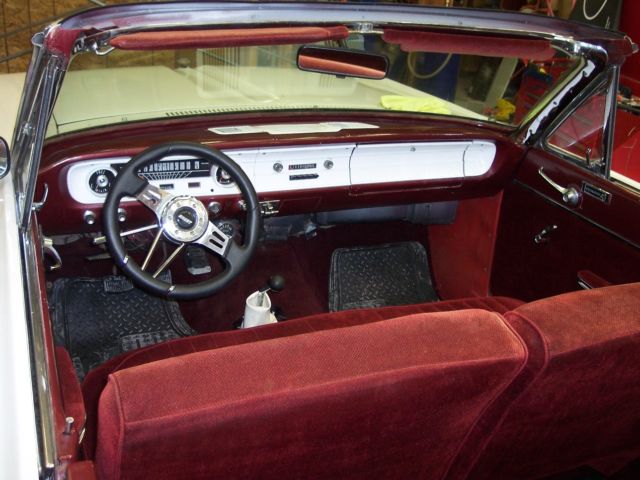 1964 White Ford Falcon Custom Roadster