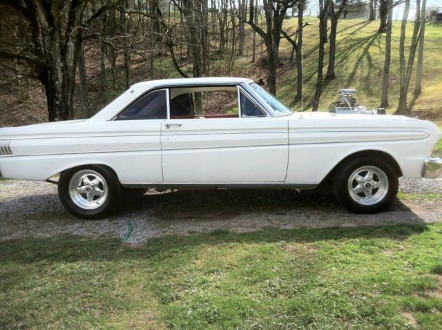 1964 White Ford Falcon Coupe